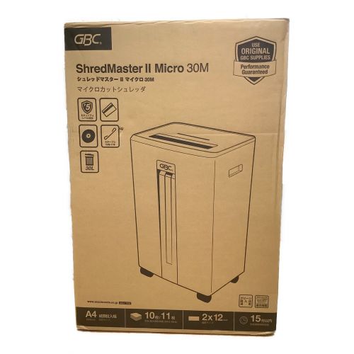 GBC 電動シュレッダー ShuredMasterⅡ Micro30M