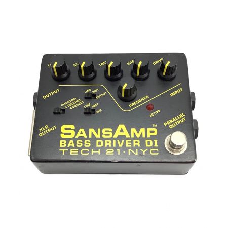 SANSAMP (サンズアンプ) Bass Driver DI 初期型 背面カバー欠品 TECH21 アメリカ