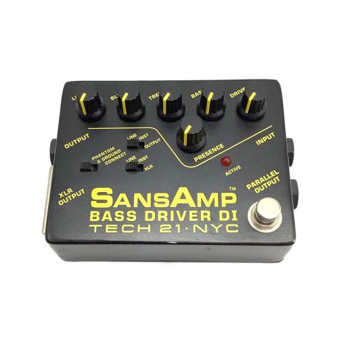 SANSAMP (サンズアンプ) Bass Driver DI 初期型 背面カバー欠品 TECH21