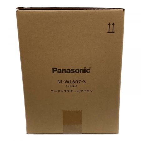 Panasonic (パナソニック) コードレススチームアイロン 2022年製 NI-WL607-S コードレススチーム