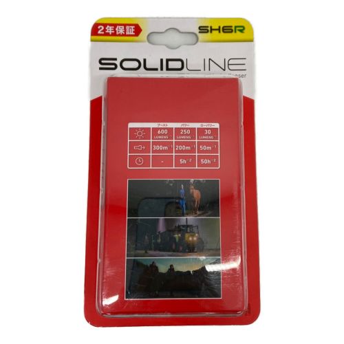 LED LENSER (レッドレンザー) ヘッドライト Solidline SH6R 502206