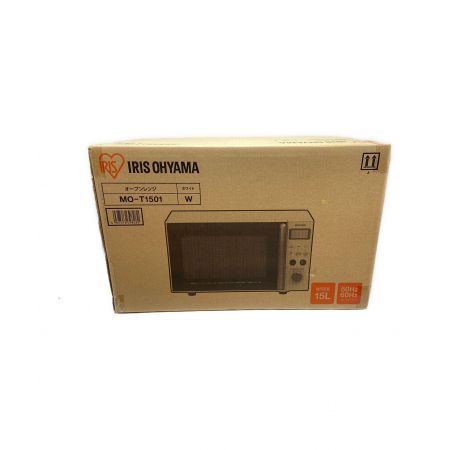 IRIS OHYAMA (アイリスオーヤマ) オーブンレンジ MO-T1501-W 程度S(未使用品) 50Hz／60Hz 未使用品