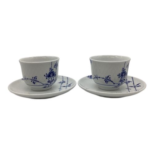 ROYAL COPENHAGEN (ロイヤル・コペンハーゲン) ジャパニーズカップ&ソーサー 1017410 ブルーパルメッテ 2Pセット