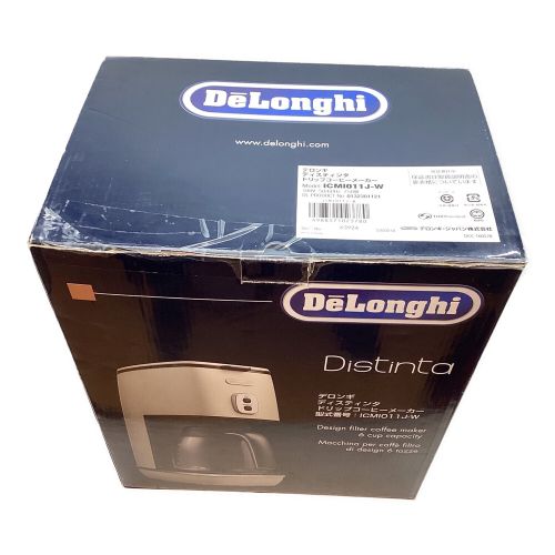 DeLonghi (デロンギ) ドリップコーヒーメーカー ICMI011J-W