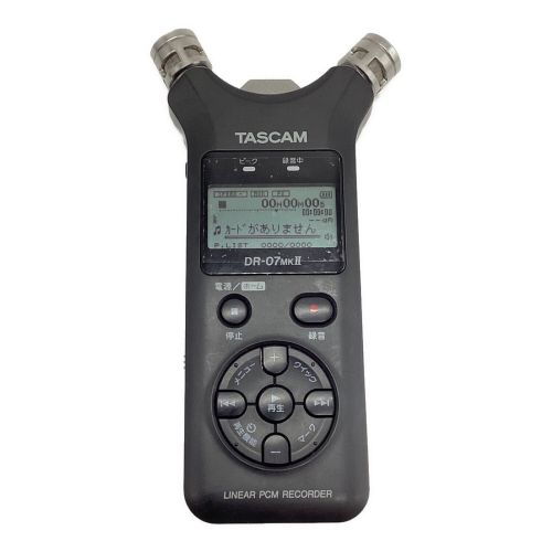 TASCAM (タスカム) リニアPCMレコーダー dr-07 mk2 動作確認済