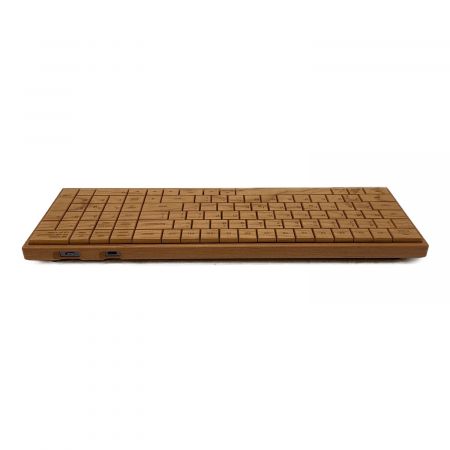 Hacoa ワイヤレスキーボード 木部：チェリー/ウォールナット 示 102キー/英語配列 Full Ki-Board Wireless 木製キーボード