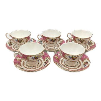 ROYAL ALBERT (ロイヤルアルバート) カップ&ソーサー レディーカーライル 5Pセット