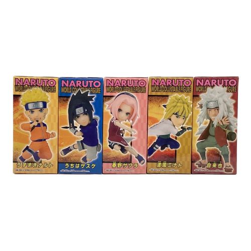 フィギュア 全5種セット 「NARUTO-ナルト-」 ワールドコレクタブル 