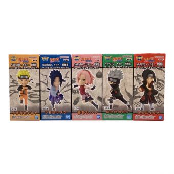 フィギュア 全5種セット 「NARUTO-ナルト- 疾風伝」 ワールドコレクタブルフィギュア