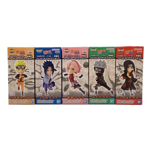 フィギュア 全5種セット 「NARUTO-ナルト- 疾風伝」 ワールド