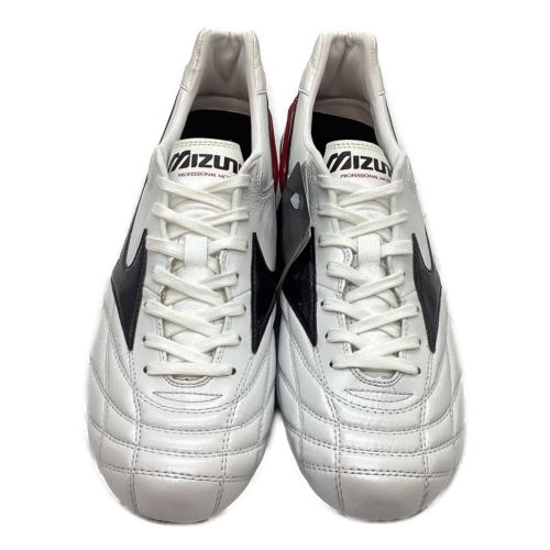 MIZUNO (ミズノ) サッカースパイク メンズ SIZE 28.5cm ホワイト MORELIA WAVE 12KP90109