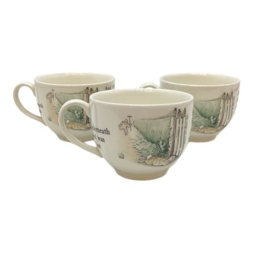 Wedgwood (ウェッジウッド) カップ&ソーサー ソーサー裏面欠け有 ピーターラビット 3Pセット 旧刻印（1960年代～）