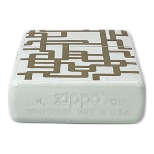 ZIPPO 布袋寅泰 ホワイト×ゴールド 箱付 2005年製