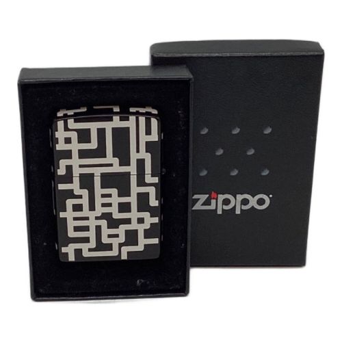 ZIPPO 布袋寅泰  ブラック×ホワイト 箱付 2005年製