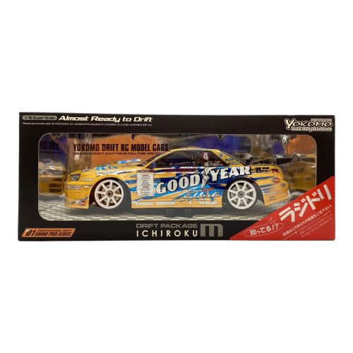 YOKOMO (ヨコモ) ラジコン 現状販売 1/16 Super Scale ドリフトパッケージ イチロクM 動作未確認 GOODYEAR Racing Bee-R B324R SKYLINE