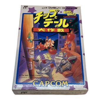 CAPCOM (カプコン) ファミコン用ソフト 取説付 チップとデールの大作戦 -