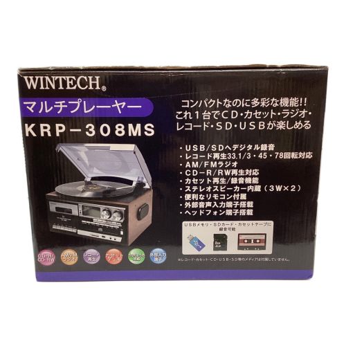 WINTECH (ウィンテック) マルチプレーヤー KRP-308MS