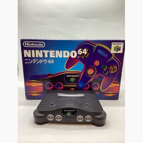 Nintendo (ニンテンドー) Nintendo64 NUS-001 動作確認済み NUJ13827891