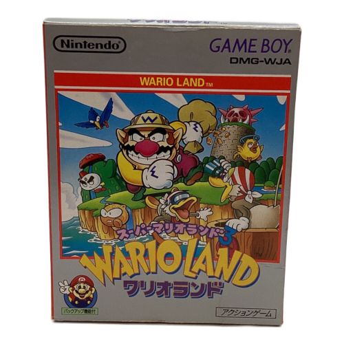 Nintendo (ニンテンドー) ゲームボーイ用ソフト 箱・取説付き WARIO LAND -