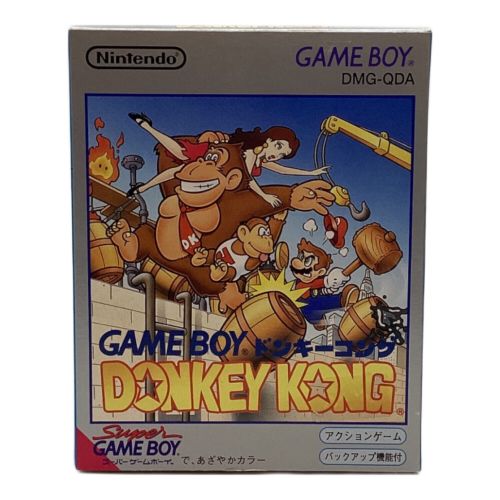 Nintendo (ニンテンドー) ゲームボーイ用ソフト 箱・取説付き DONKEY KONG -