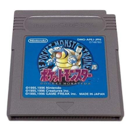 Nintendo (ニンテンドー) ゲームボーイ用ソフト ポケットモンスター 青