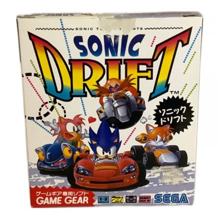 SEGA (セガ) ゲームギア用ソフト SONIC DRIFT -｜トレファクONLINE