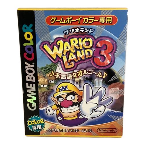 Nintendo (ニンテンドー) ゲームボーイ用ソフト WARIO LAND3 -