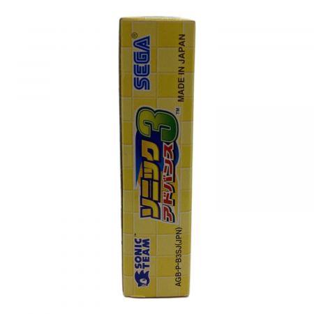 ゲームボーイアドバンス用ソフト ソニック3 -｜トレファクONLINE