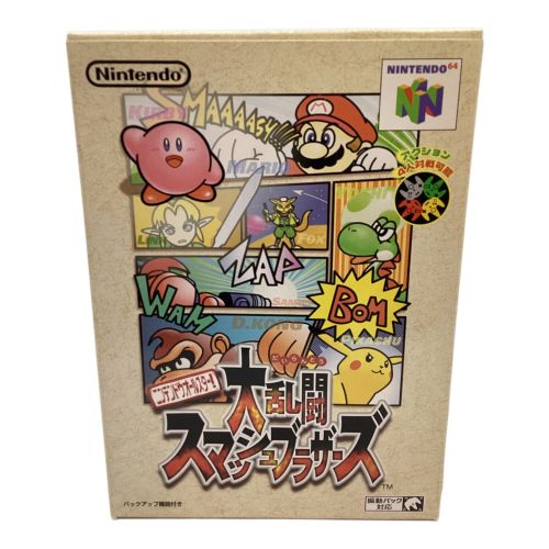 Nintendo (ニンテンドー) Nintendo64用ソフト 大乱闘スマッシュブラザーズ -
