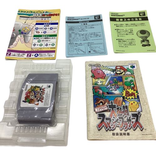Nintendo (ニンテンドー) Nintendo64用ソフト 大乱闘スマッシュブラザーズ -
