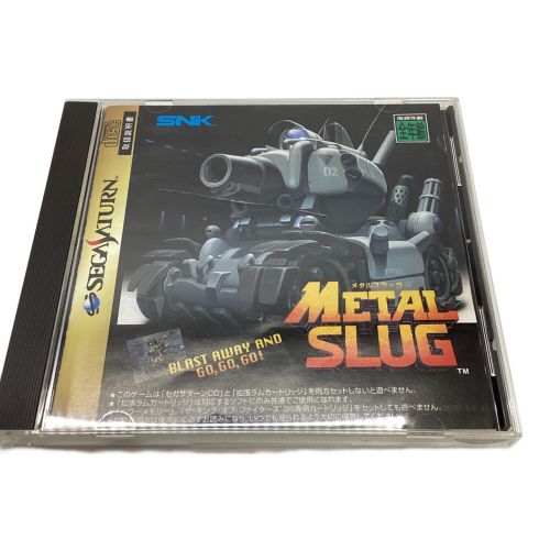 SNK. セガサターン用ソフト METALSLUG -