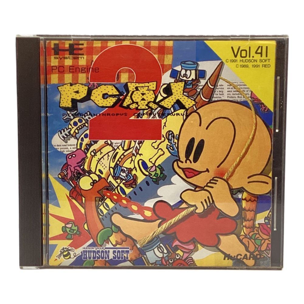 HUDSON (ハドソン) PCエンジン用ソフト PC原人2 -｜トレファクONLINE