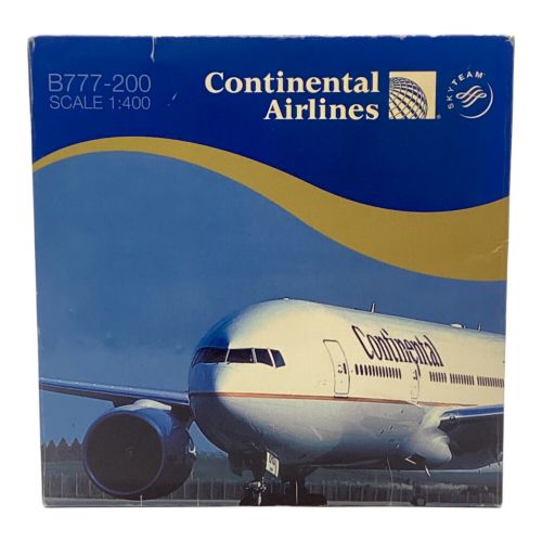 Continental airlines 模型 B777-200 1:400