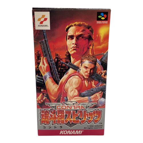 KONAMI (コナミ) スーパーファミコン用ソフト 魂斗羅スピリッツ -