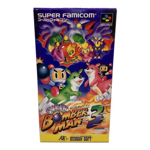 HUDSON (ハドソン) スーパーファミコン用ソフト SUPER BOMBERMAN3 -