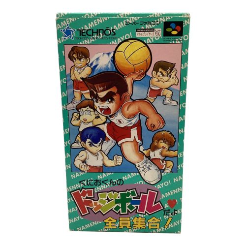 TECHNOS (テクノス) スーパーファミコン用ソフト くにおくんのドッジボールだよ全員集合！ -