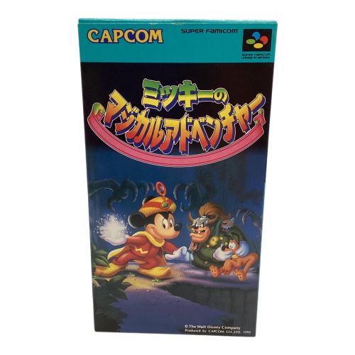 CAPCOM (カプコン) スーパーファミコン用ソフト ミッキーのマジカルアドベンチャー -