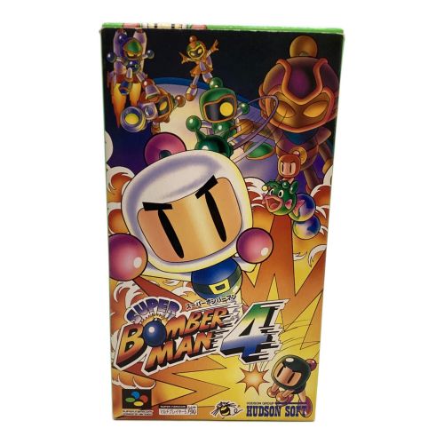 HUDSON (ハドソン) スーパーファミコン用ソフト SUPER BOMBERMAN4 -