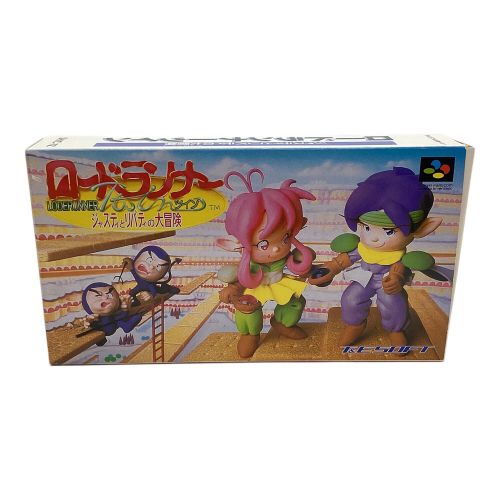 T＆ESOFT スーパーファミコン用ソフト ロードランナーツイン ジャスティとリバティの大冒険 -