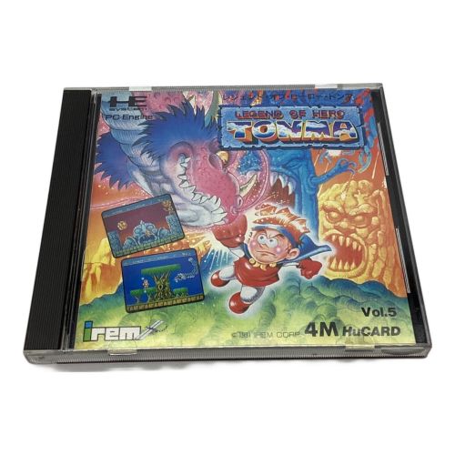 irem (アイレム) PCエンジン用ソフト LEGEND OF HERO TONMA -