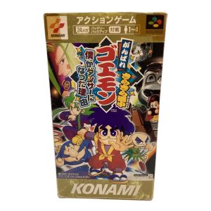 KONAMI (コナミ) スーパーファミコン用ソフト がんばれゴエモン僕がダンサーになった理由 -