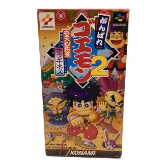 KONAMI (コナミ) スーパーファミコン用ソフト がんばれゴエモン2奇天烈将軍マッギネス -