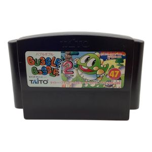 TAITO (タイトー) ファミコン用ソフト バブルボブル2 -