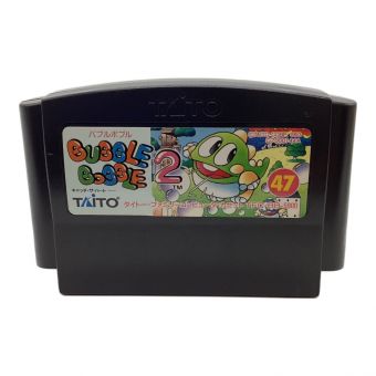 TAITO (タイトー) ファミコン用ソフト バブルボブル2 -