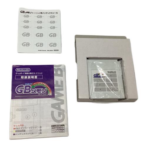 Nintendo (ニンテンドウ) GBメモリカートリッジ ※内蔵ソフトはがんばれゴエモン～星空士ダイナマイッツあらわる！！～