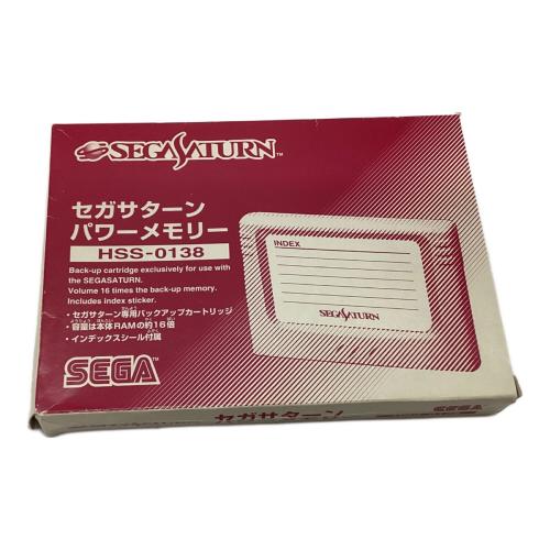 SEGA (セガ) セガサターンパワーメモリー HSS-0138
