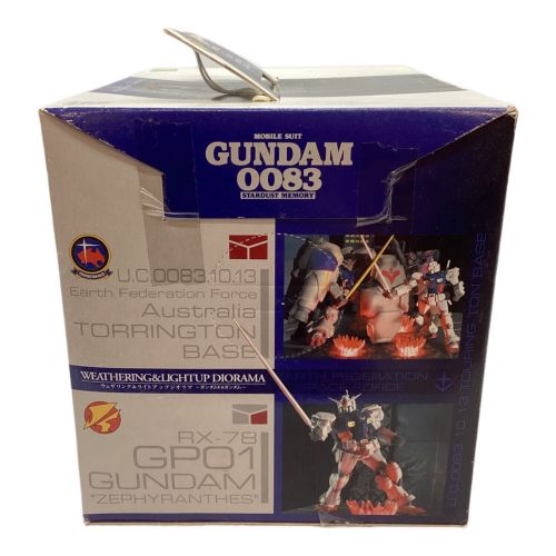 BANPRESTO (バンプレスト) ガンプラ ウェザリング＆ライトアップジオラマ ガンダムVSガンダム