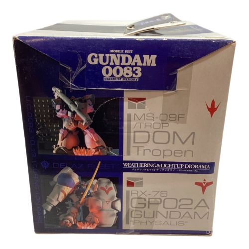 BANPRESTO (バンプレスト) ガンプラ ウェザリング＆ライトアップジオラマ ガンダムVSガンダム