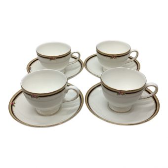 Wedgwood (ウェッジウッド) カップ&ソーサー クリオ(ライン) 4Pセット