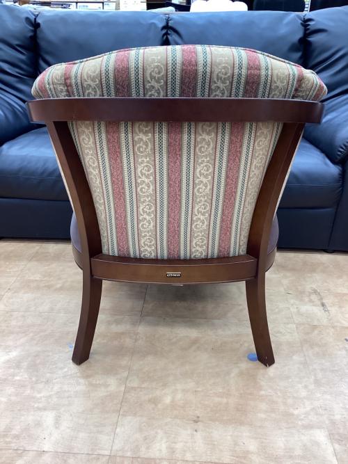 MARUNI (マルニ) 洋風チェア ブラウン×レッド 地中海ニースⅡ アームチェア 1人掛け 4096-01-3289